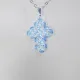 Small Cross - Aileen-Silver Chain - 1